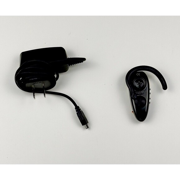 Jabra Bluetooth Headset BCE BT150 and Power Supply Charging Cord WORKS - Picture 2 of 2
